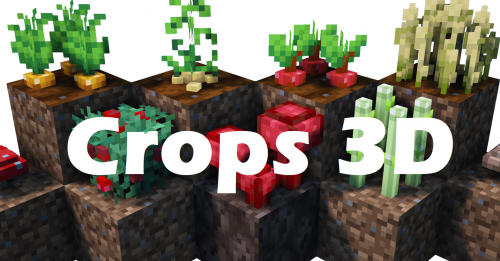 Текстур пак crops 3d