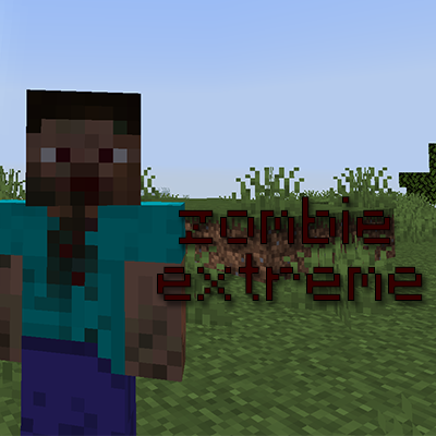 Скачать мод Zombie Extreme для Майнкрафт 1.16.5 1.16.4 1.15.2 1.14.4.