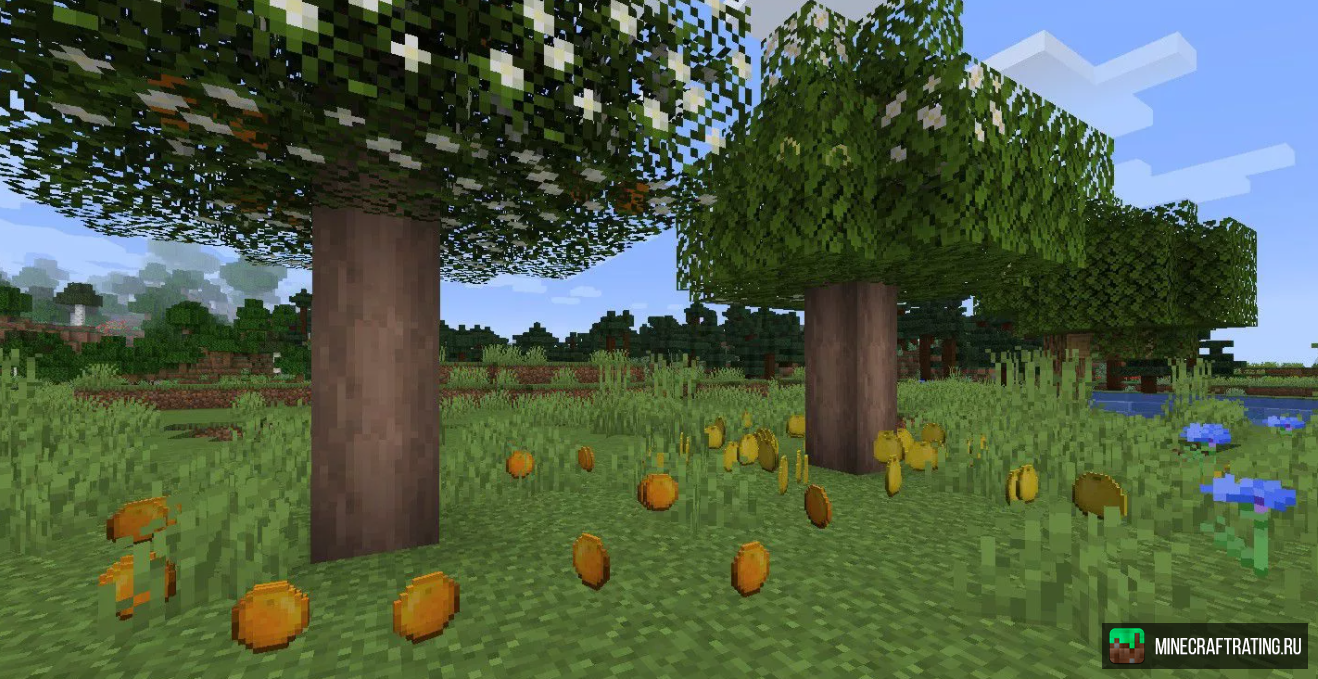 Скачать мод Fruit Trees для Майнкрафт [1.19.2] [1.19.1] [1.18.2] [1.18.1]