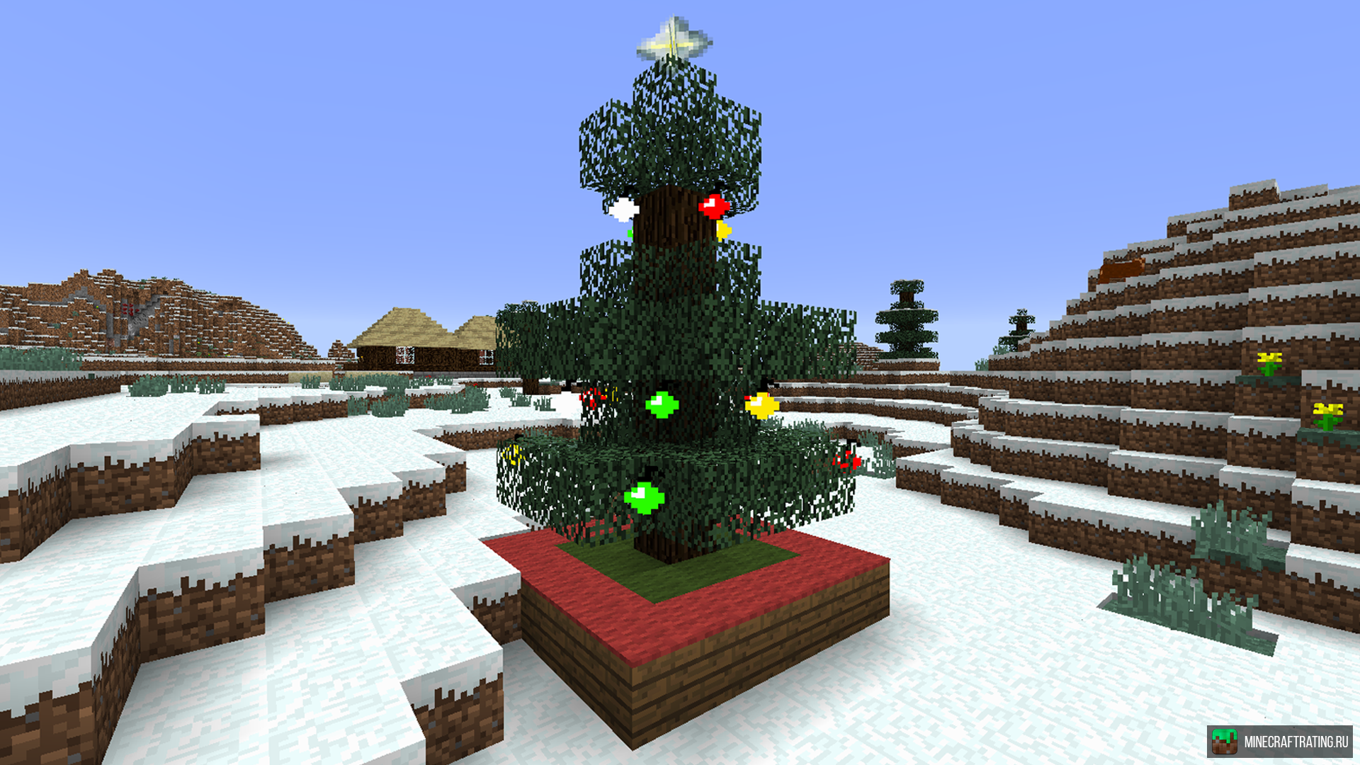 Скачать мод Christmas Spirit для Майнкрафт [1.16.5] [1.16.4]