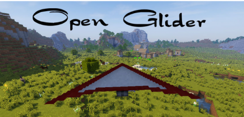 Скачать мод Open Glider для Майнкрафт [] [] []