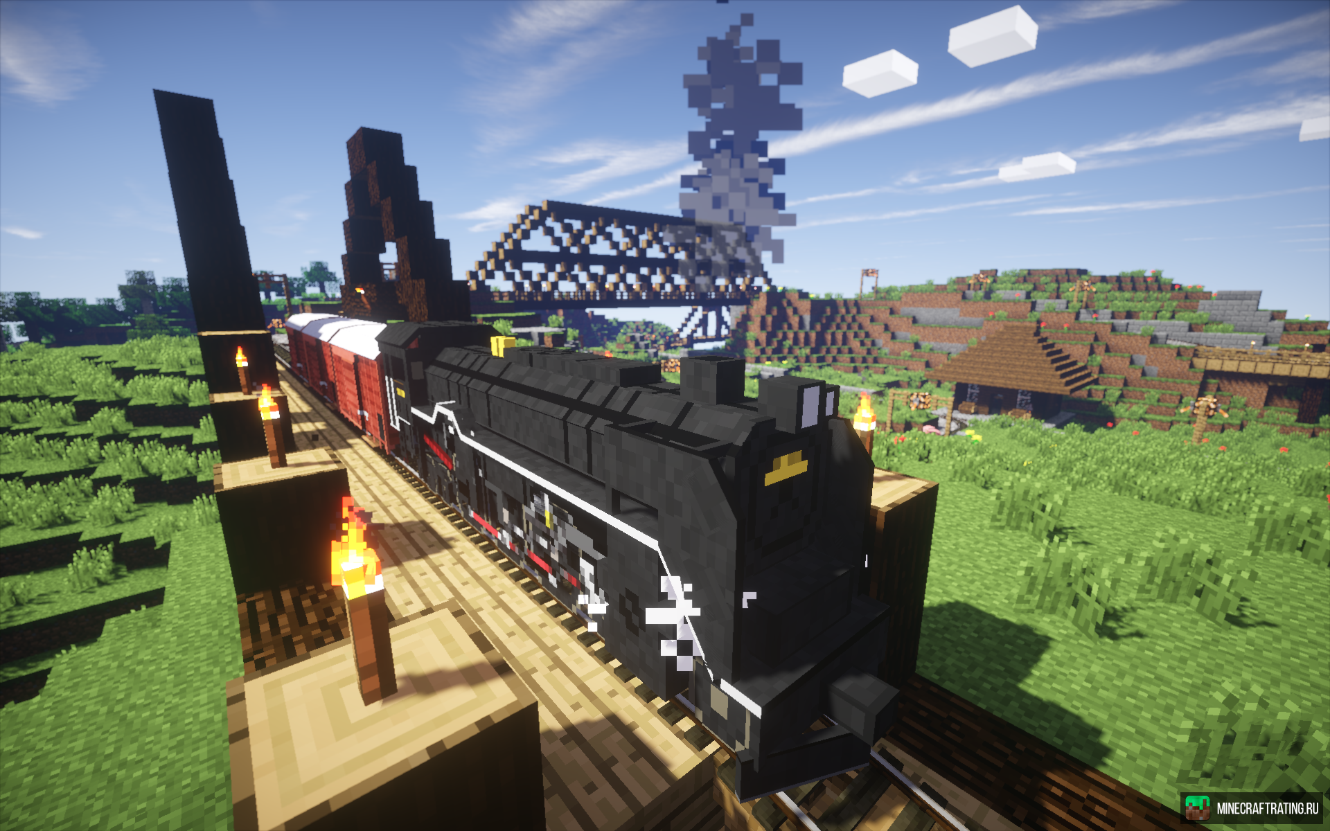 Скачать мод Traincraft для Майнкрафт [1.7.10] [1.6.4] [1.6.2]