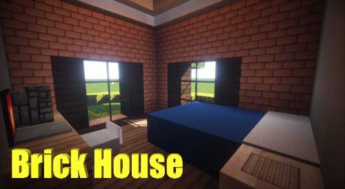 Скачать Карту Brick House Для Майнкрафт [1.10.2] [1.10] [1.9.4.