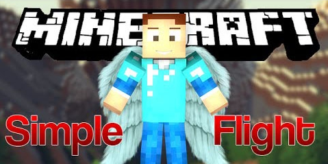 Скачать Мод Simple Flight Для Майнкрафт [1.7.10] [1.7.2]