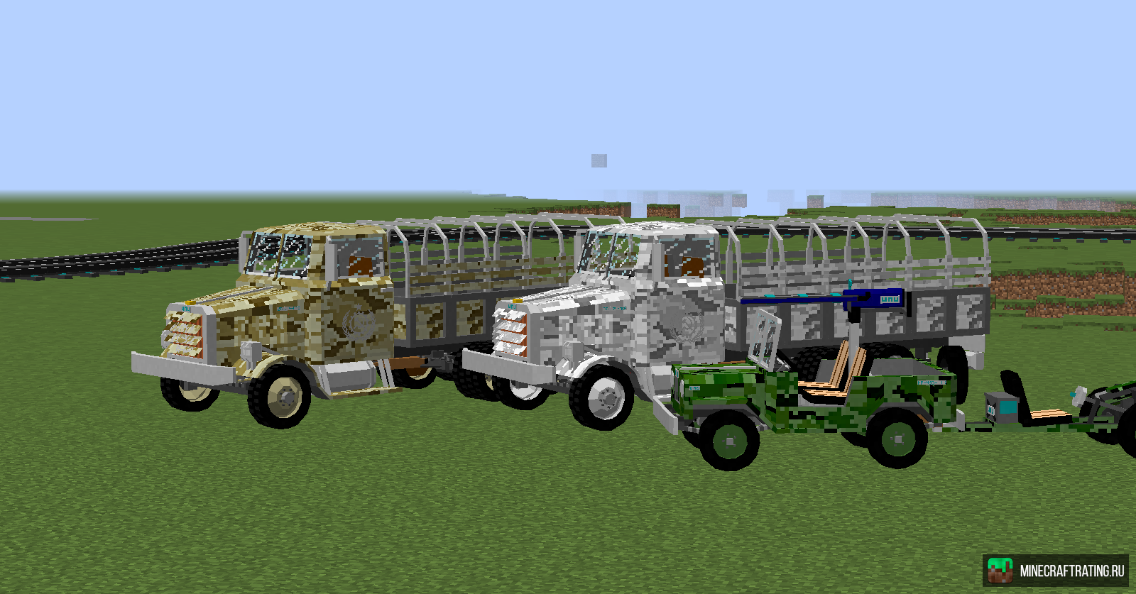 Скачать мод BlackThorne Military Vehicles для Майнкрафт [1.12.2] [1.12.1]  [1.12] [1.11.2]