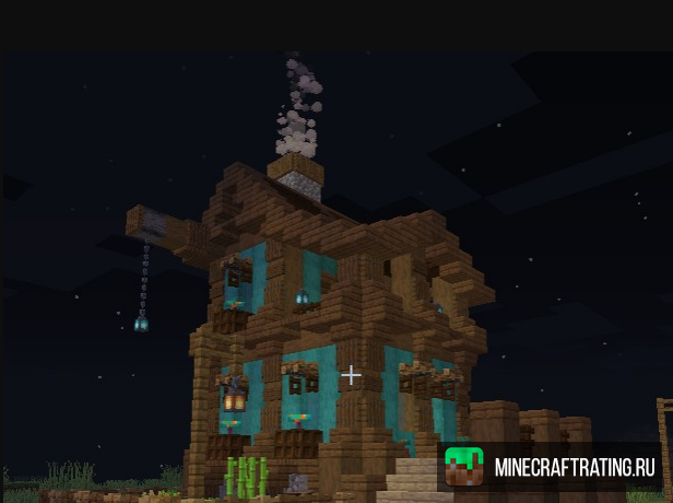 Как построить красивый дом в minecraft (видео)?