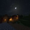 Деревня ночью