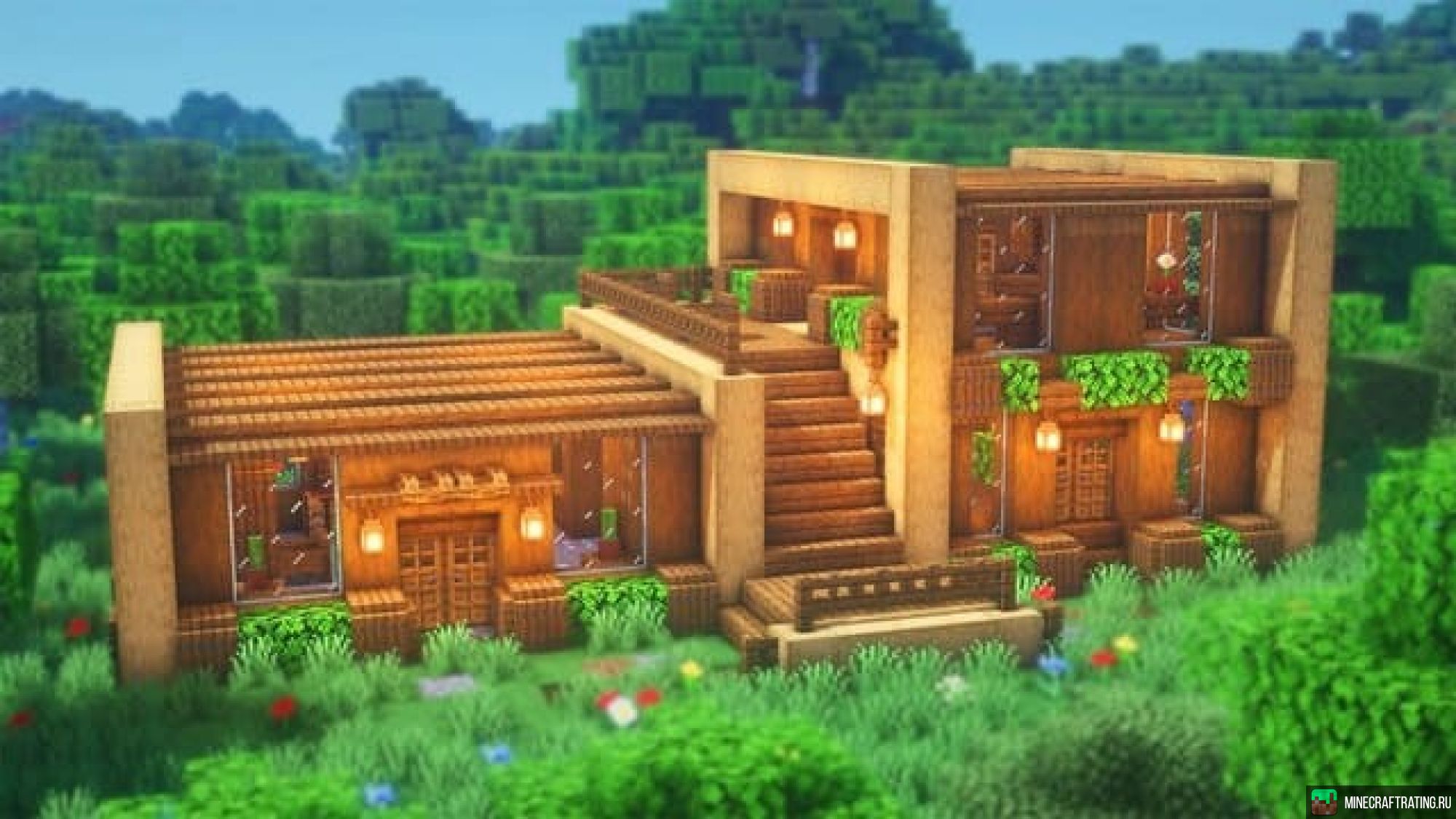 Minecraft Дома