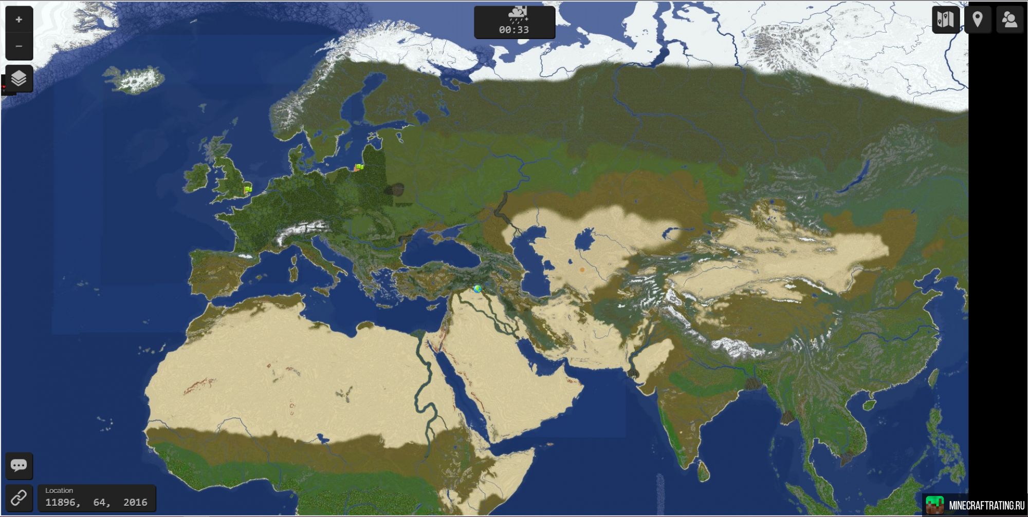 Политический сервер майнкрафт карта