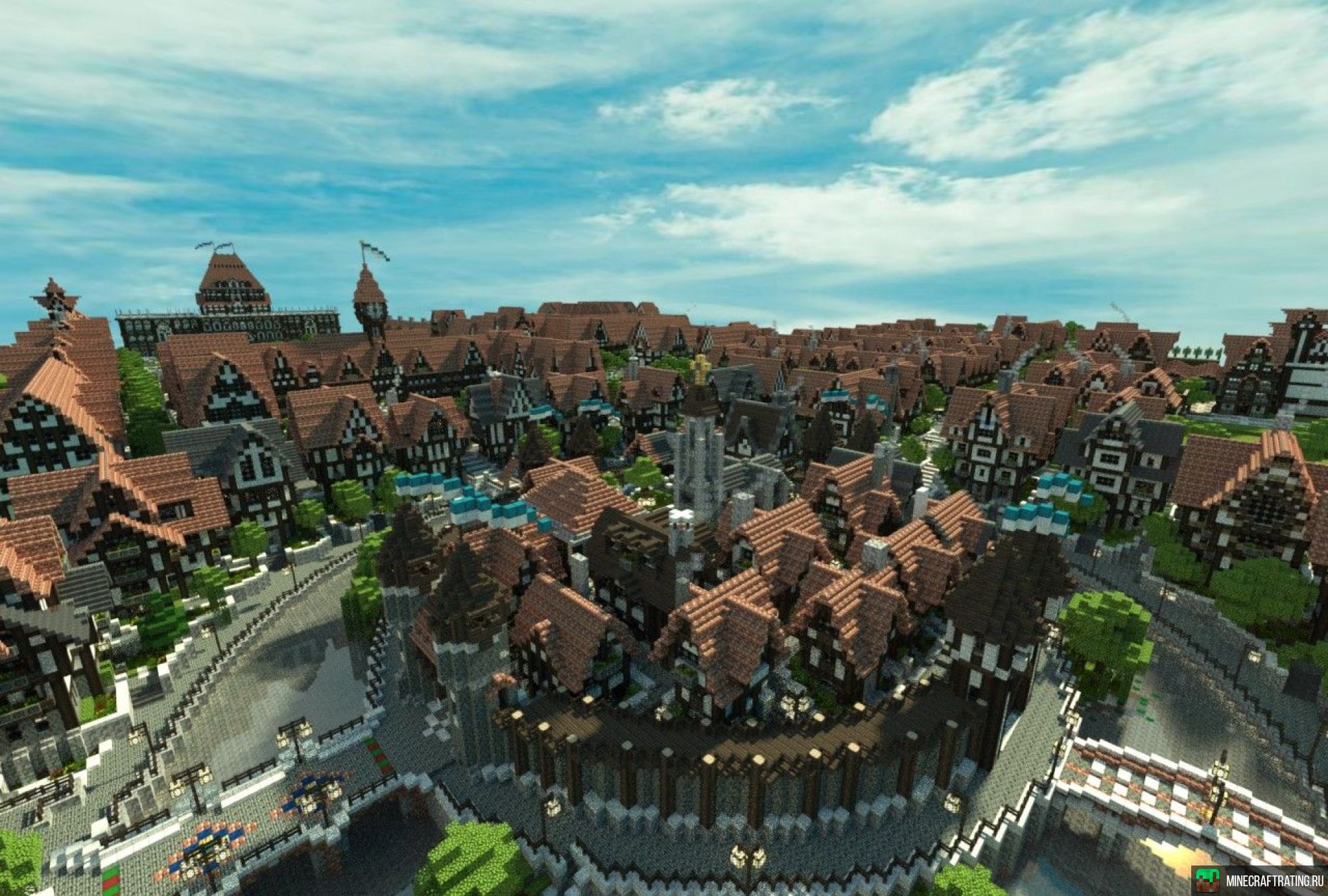 Town майнкрафт. Medieval City карта майнкрафт. Minecraft средневековый город. Майнкрафт город средневековья. Карта средневекового города майнкрафт.